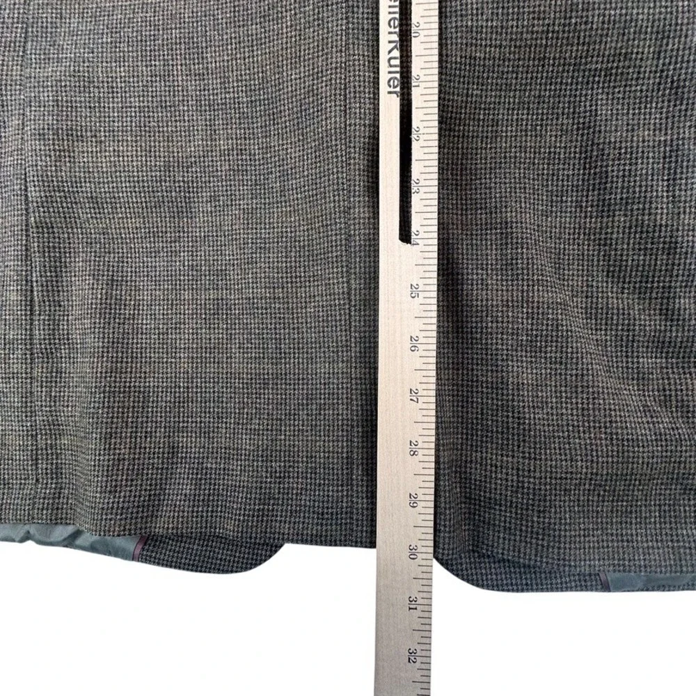 Graham & Gunn Mens 40R Suit Set 33 x 29 Pants Brown‎ Micro Check Wool Blend